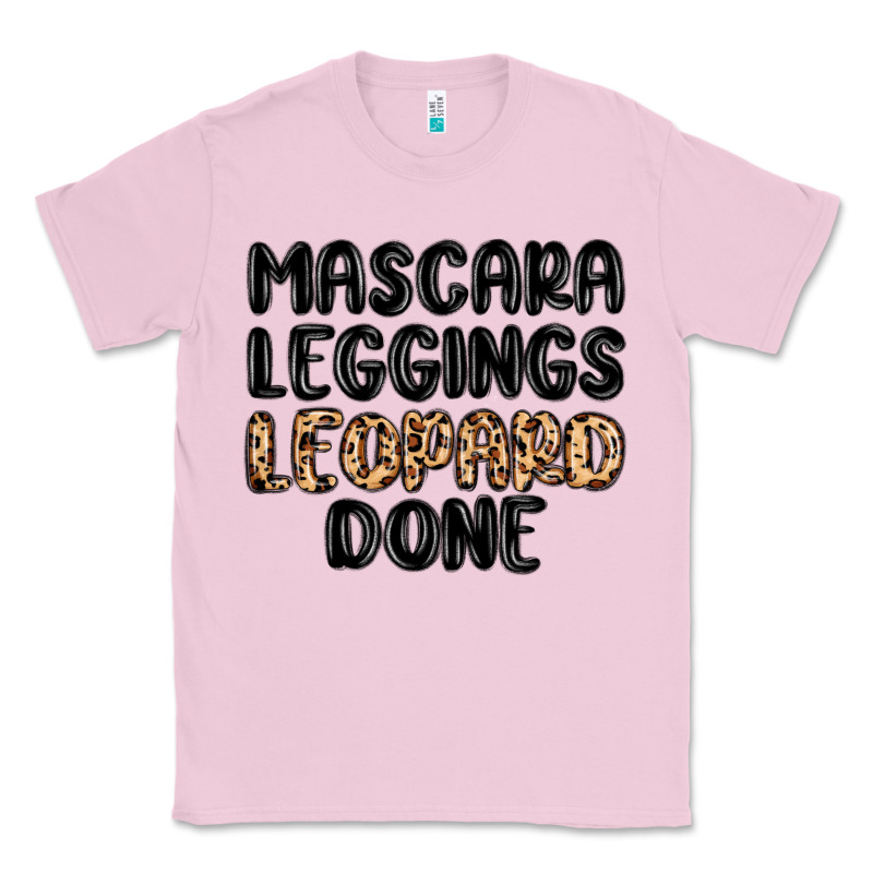 Mascara Leopard Done Classic Tee by MaliasSmallBusiness | Teevron
