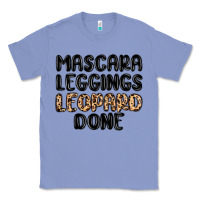 Colony Blue mascara leopard done Classic Tee - MaliasSmallBusiness