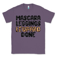 Lavender mascara leopard done Classic Tee - MaliasSmallBusiness