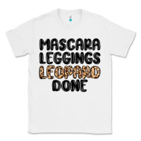 White mascara leopard done Classic Tee - MaliasSmallBusiness