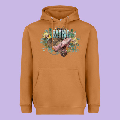 Country Mini Heavyweight Hoodie Designed By Howdyjamesfarm
