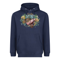 Navy Country mini Heavyweight Hoodie - HowdyJamesFarm