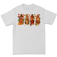 Dove Grey thanksgiving coffee cups with gnomes bbs Premium Tee - BundleAndBundleShop