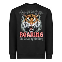 Black the heavens are roaring tiger Heavyweight Sweatshirt - MaliasSmallBusiness