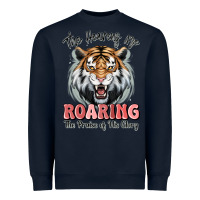 Navy the heavens are roaring tiger Heavyweight Sweatshirt - MaliasSmallBusiness