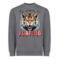 Storm the heavens are roaring tiger Heavyweight Sweatshirt - MaliasSmallBusiness