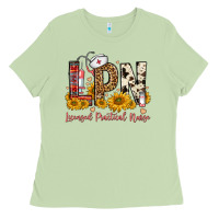 Matcha lpn licensed practical nurse Ladies Tee - FaDigitalArtStudio