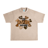 French Oak i am black history Urban Heavy Tee - MaliasSmallBusiness