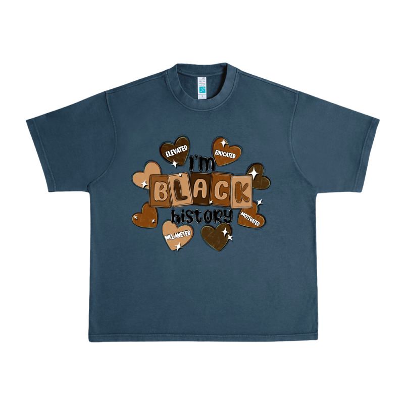 I Am Black History Urban Heavy Tee by MaliasSmallBusiness | Teevron