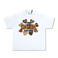 White i am black history Urban Heavy Tee - MaliasSmallBusiness