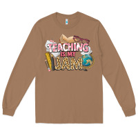 Toasted Coconut teaching is my jam teacher school Long Sleeve Tee - NancyCooperArtShop