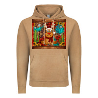 Vintage Camel western christmas reindeer Vintage Hoodie - Jasminsmagicworld