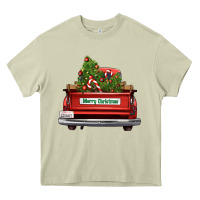 Mossy Christmas trees truck Heavy Core Tee - FaDigitalArtStudio