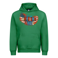 Emerald American junkie 4th of july Urban Hoodie - FaDigitalArtStudio