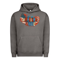 Pigment Tornado American junkie 4th of july Urban Hoodie - FaDigitalArtStudio