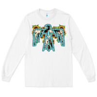 White thuhderbird Long Sleeve Tee - JahusDesignShop