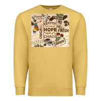 Antique Gold coffee is a cup of hope Premium Sweatshirt - TumblerDesignByShophia