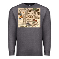 Charcoal Heather coffee is a cup of hope Premium Sweatshirt - TumblerDesignByShophia