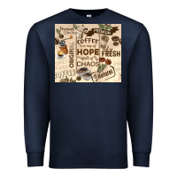 Navy coffee is a cup of hope Premium Sweatshirt - TumblerDesignByShophia