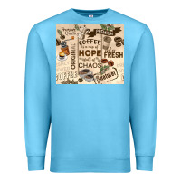 Ocean Blue coffee is a cup of hope Premium Sweatshirt - TumblerDesignByShophia
