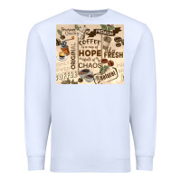 White coffee is a cup of hope Premium Sweatshirt - TumblerDesignByShophia
