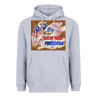 Heather Grey flip flops fireworks & freedom 4th of july Heavyweight Hoodie - TumblerDesignByShophia