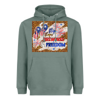 Sage flip flops fireworks & freedom 4th of july Heavyweight Hoodie - TumblerDesignByShophia