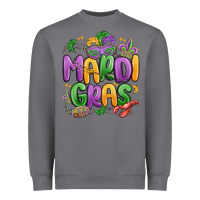 Storm mardi gras Heavyweight Sweatshirt - MaliasSmallBusiness