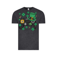 Vintage Black video game st patricks day Vintage Tee - MaliasSmallBusiness