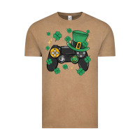 Vintage Coffee video game st patricks day Vintage Tee - MaliasSmallBusiness