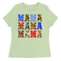 Matcha mama american flag 4th of july Ladies Tee - HRA Design Shop