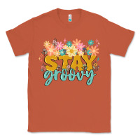 Copper stay groovy Classic Tee - MaliasSmallBusiness