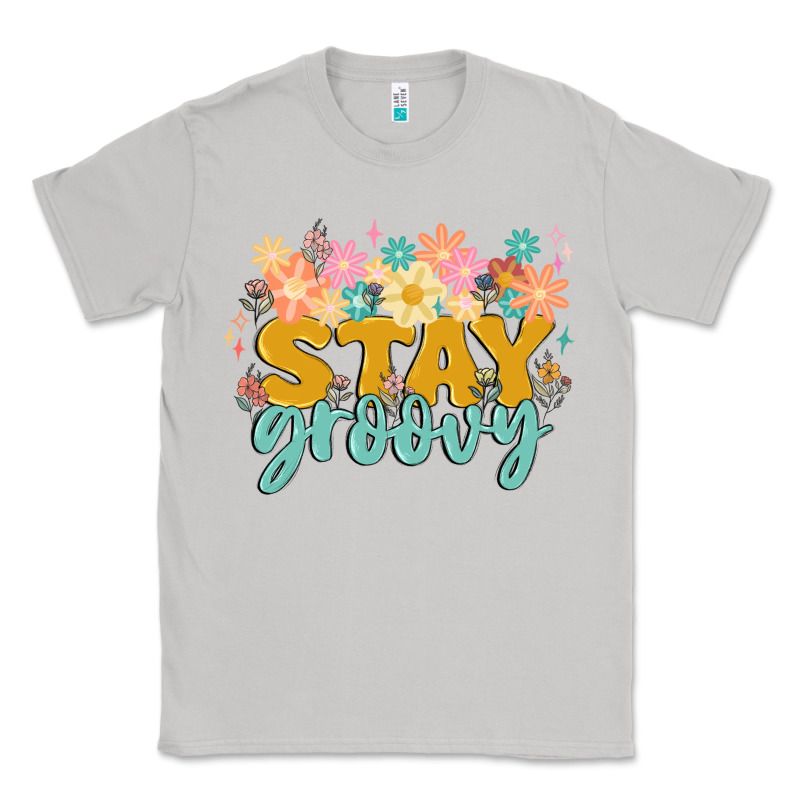 Stay Groovy Classic Tee by MaliasSmallBusiness | Teevron