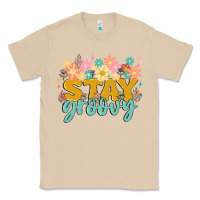 Mushroom stay groovy Classic Tee - MaliasSmallBusiness