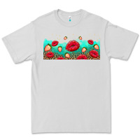 Dove Grey lips and strawberries Premium Tee - AdoDesignShop