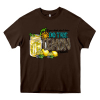 Chocolate Brown if you drink dont drive do the lemon crawl Heavy Core Tee - RacoonDesign