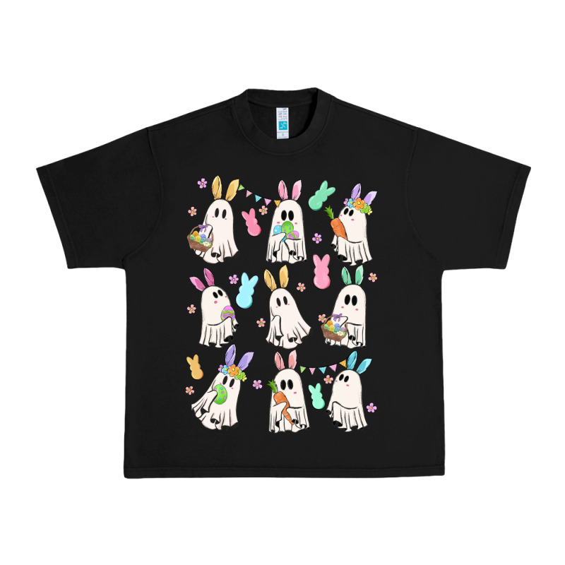 Bunny Ghost Urban Heavy Tee by MaliasSmallBusiness | Teevron