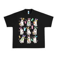 Black bunny ghost Urban Heavy Tee - MaliasSmallBusiness