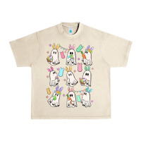Sandshell bunny ghost Urban Heavy Tee - MaliasSmallBusiness