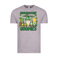 Vintage Zinc shamrock with my gnomies Vintage Tee - MaliasSmallBusiness