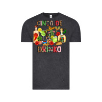 Vintage Black cinco de drinko Vintage Tee - JahusDesignShop