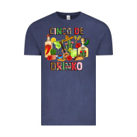 Vintage Denim cinco de drinko Vintage Tee - JahusDesignShop