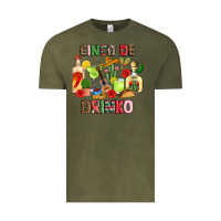 Vintage Olive cinco de drinko Vintage Tee - JahusDesignShop