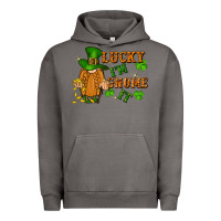 Pigment Tornado lucky i'm gnome it St. Patricks Day Urban Hoodie - FaDigitalArtStudio