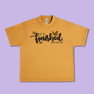 It Is Finished Urban Heavy Tee Designed By Maliassmallbusiness