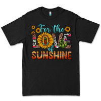 Black for the love of sunshine sunflower our lady of guadalupe Premium Tee - JahusDesignShop