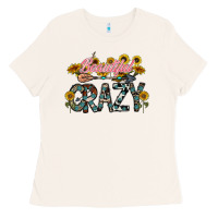 Bone beautiful crazy Ladies Tee - CowhideDigitalArt