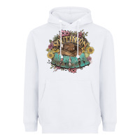 White Southern Nana western flowers Heavyweight Hoodie - HowdyJamesFarm