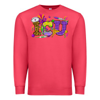 Cardinal Mardi Gras ICU Nurse Premium Sweatshirt - HowdyJamesFarm