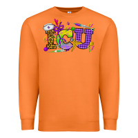 Carrot Mardi Gras ICU Nurse Premium Sweatshirt - HowdyJamesFarm